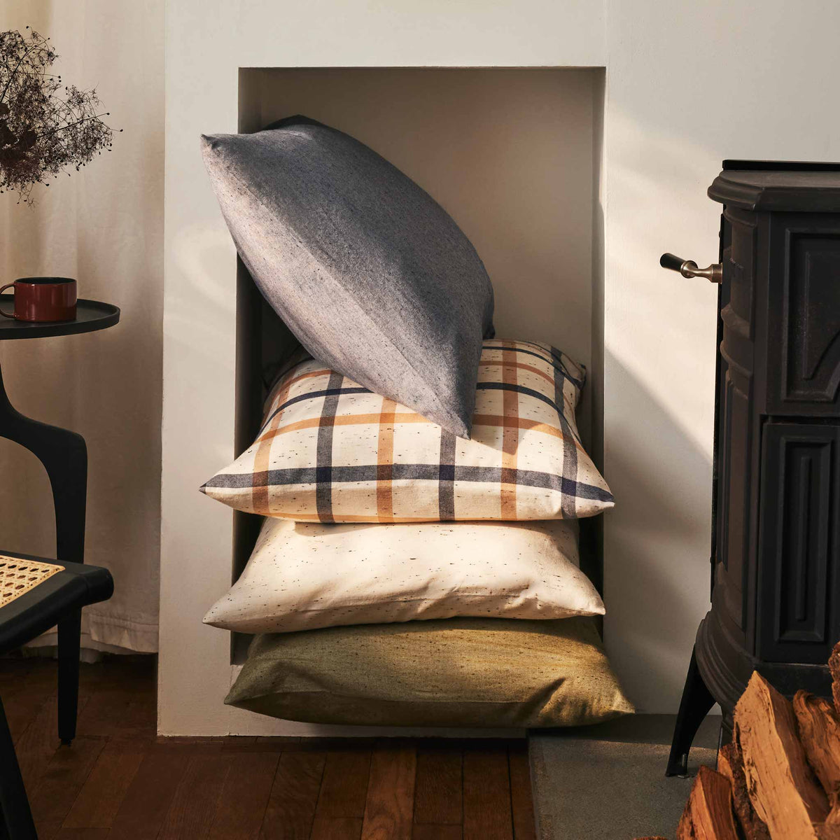 Brushed Flannel Pillowcase Set