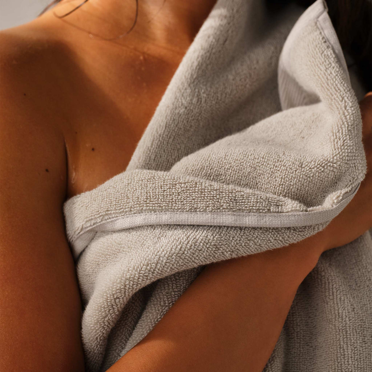 Plush Turkish Cotton Bath Towels