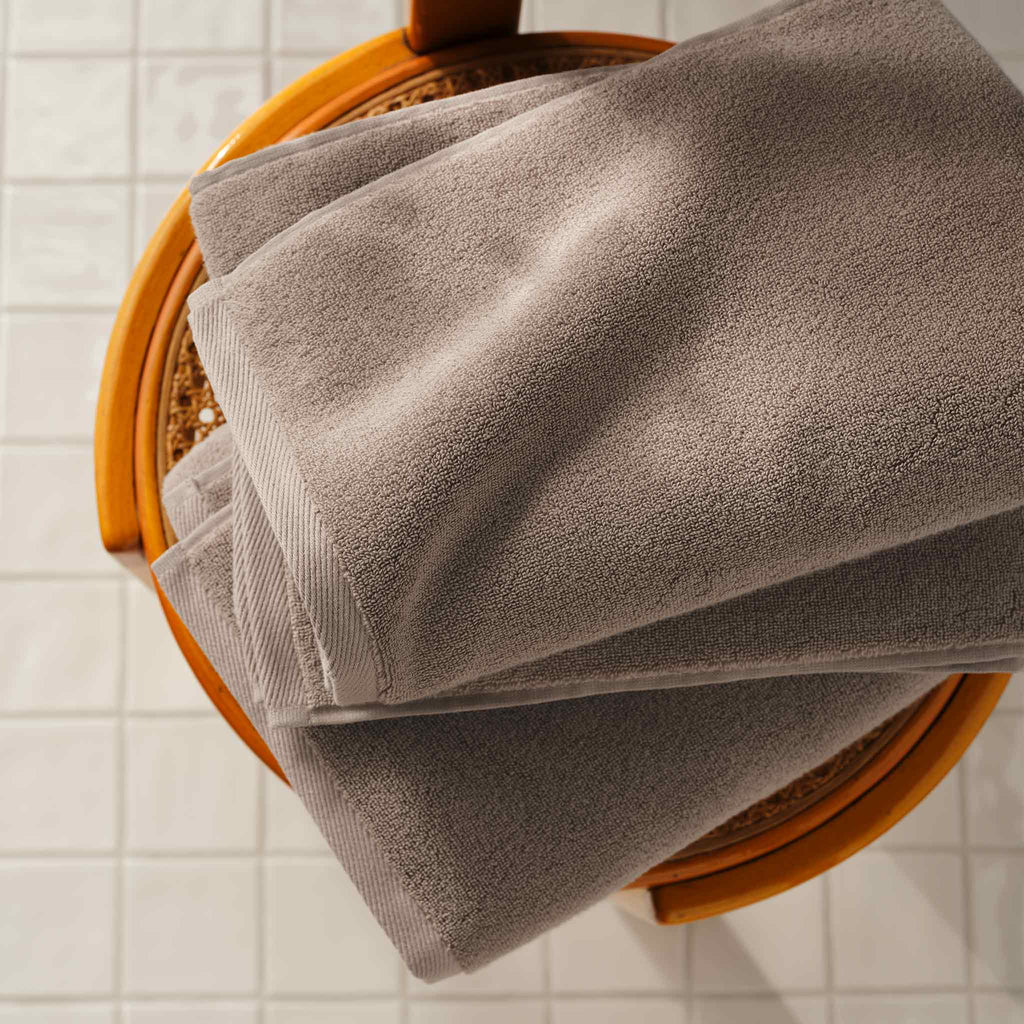 Plush Turkish Cotton Hand Towels Set of 2