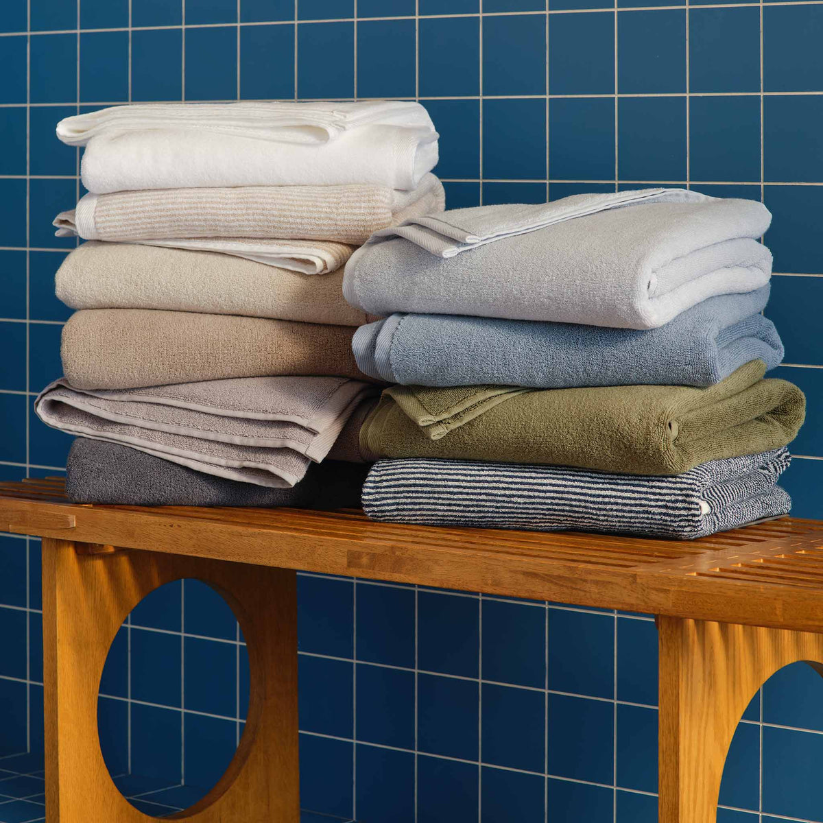 Plush Turkish Cotton Bath Towels