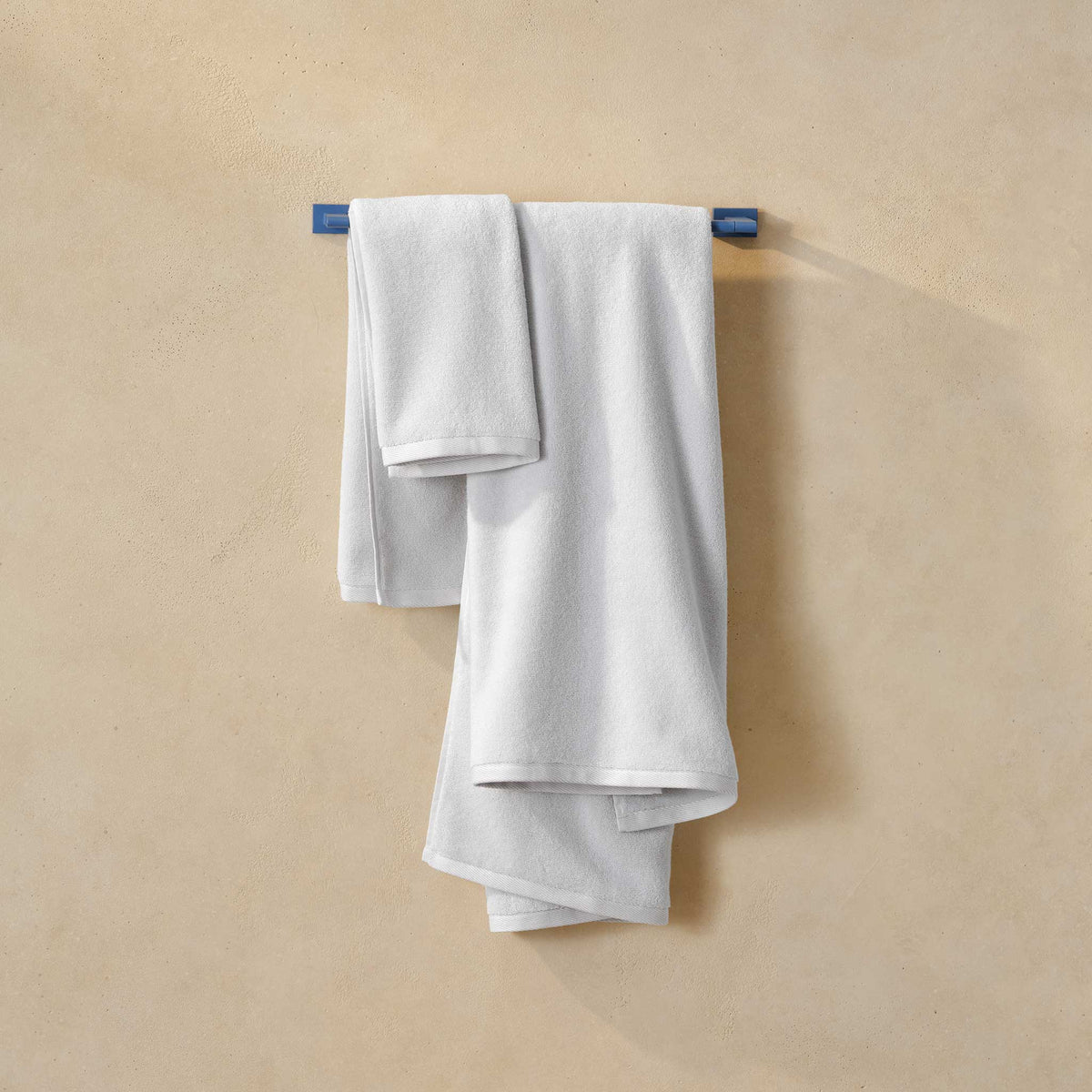 Plush Turkish Cotton Hand Towels Set of 2