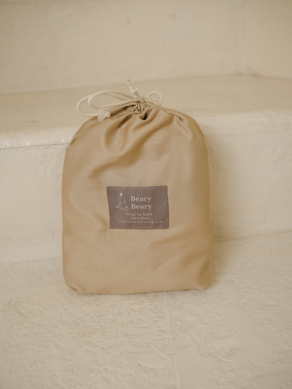 Organic Cotton Waterproof Sheet - Khaki