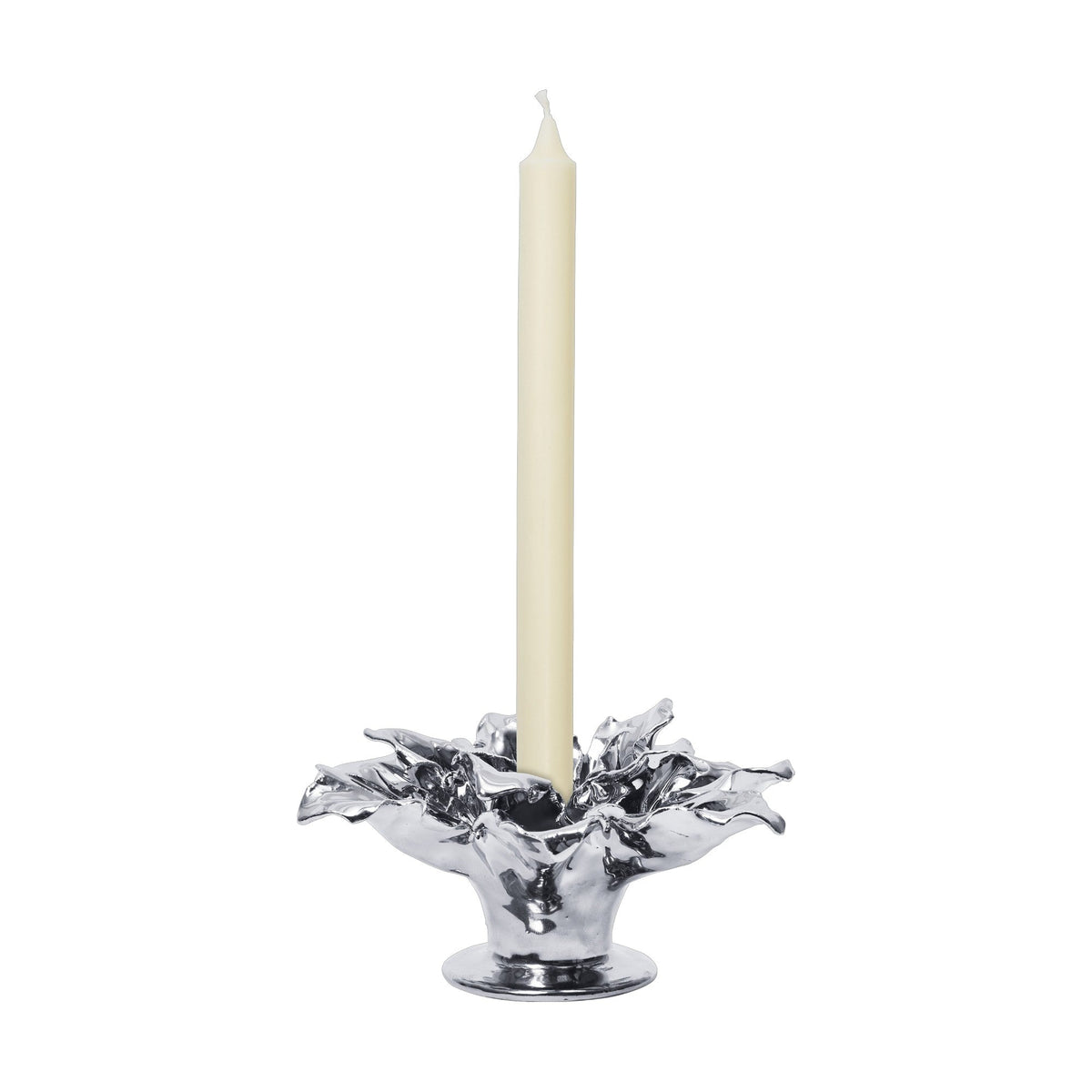 Holly Leaf Candle Holder