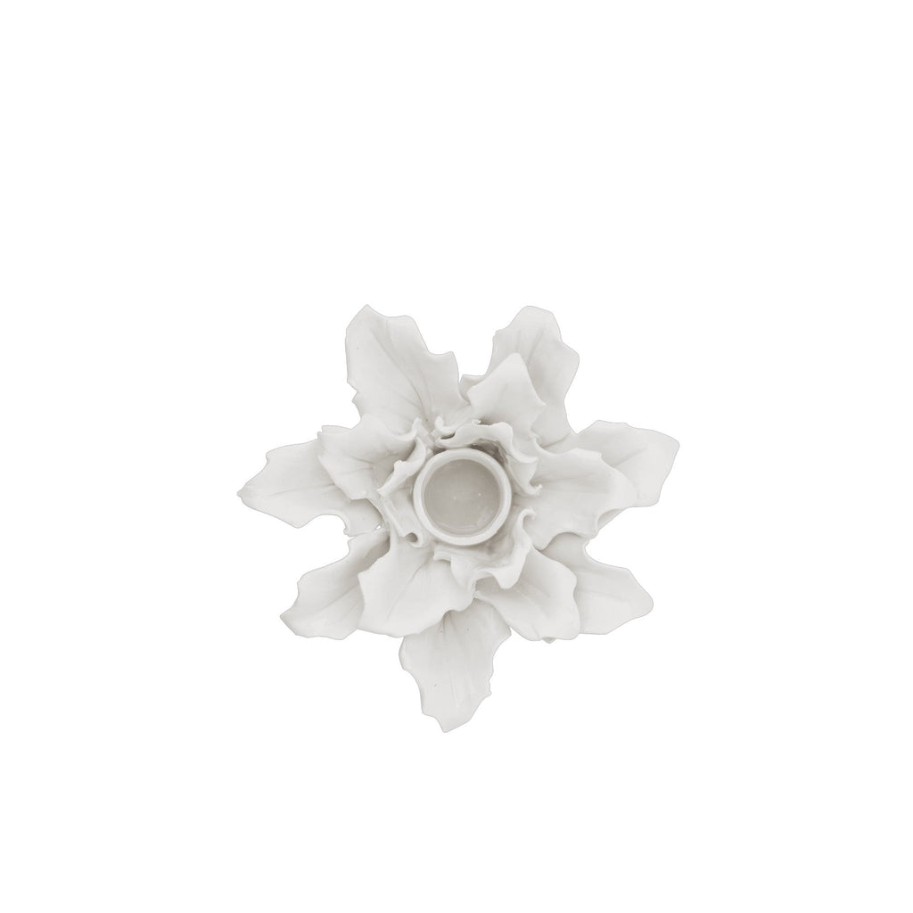 Holly Leaf Candle Holder