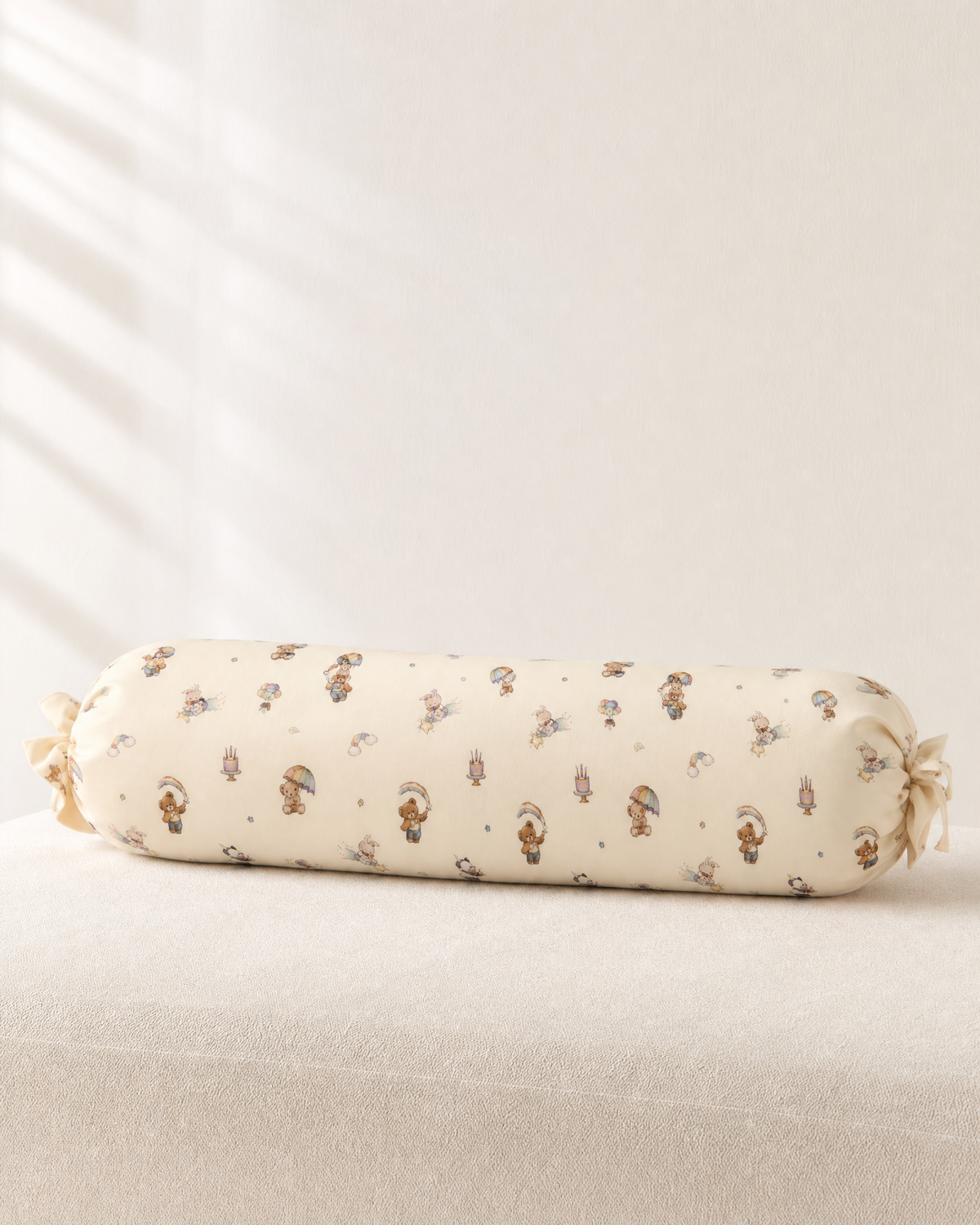 [Adult Bolster Case] - Rainbow Dreamland Cotton Sateen Adult Bolster Case